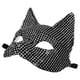 thumbnail image 4 of Máscara de gato con brillantes diamantes de imitación para cosplay y fiesta, máscara de gato misterioso, 4 of 7