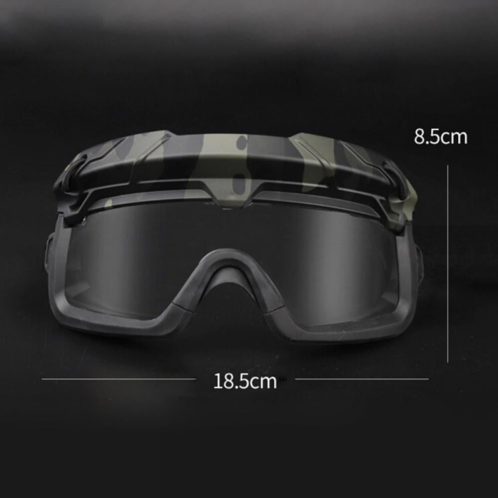 2 Lens FMA Tactical Airsoft Goggles Ballistic Glasses Military Paintball Eyewear 