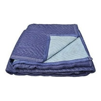 EZ Travel Moving Blanket, Washable and Double Stitched for Durability (60" x 72")