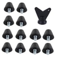 thumbnail image 3 of guohui Football Boot Spike 13mm 16mm M5 Nylon Replacement Accessories Rugby Shoes Spike Style B, 3 of 8