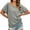 Light Gray, variant on SHITINN Womens Clothing Women's Casual Round Neck T Shirt with Drawstring Hem Stylish Summer Top for Women Comfor Short Sleeve Shirts for Women Fashion Clothing