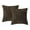 Brown, variant on Parkdale 18" x 18" Corduroy Velvet Solid Decorative Throw Pillow Covers Soft and Cozy Cushion Covers - Purple
