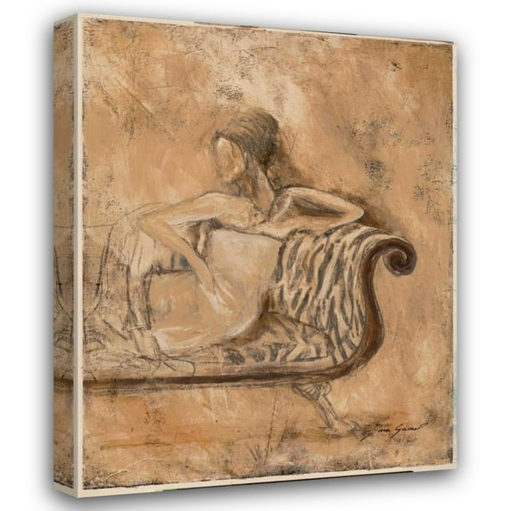 Tara Gamel 28x35 Gallery Wrapped Canvas Wall Art Titled - Courtesan II
