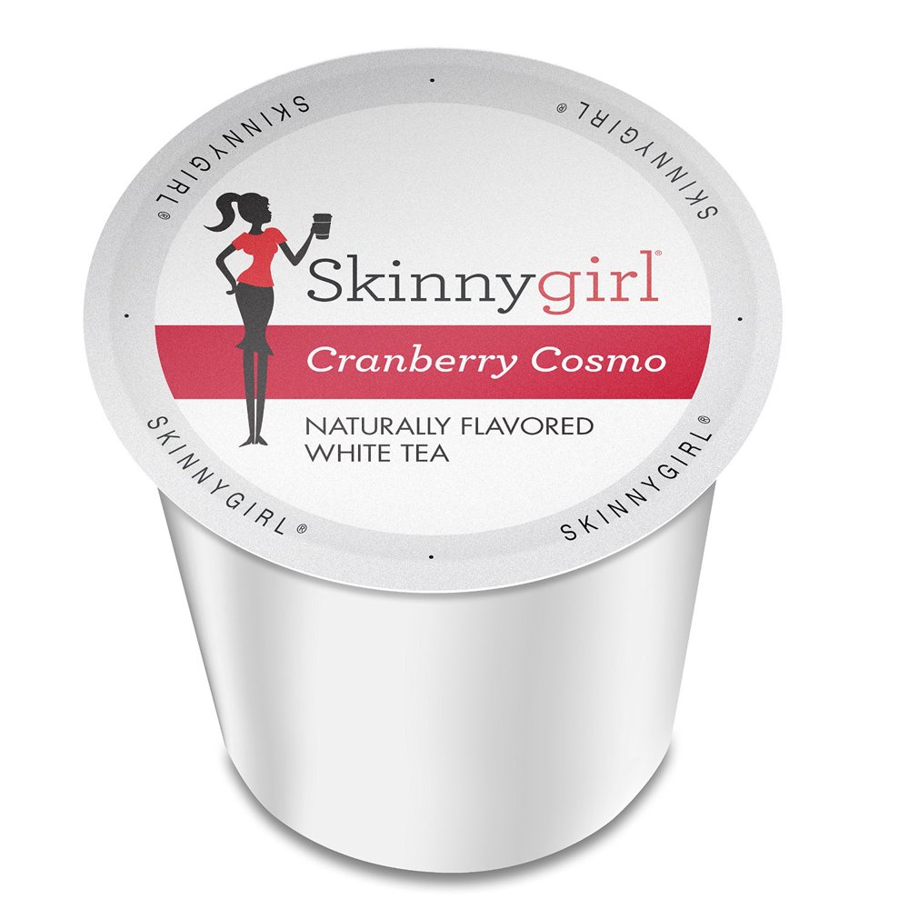 Skinnygirl? Tea Cran Cosmo White Tea, KCup Portion Pack For Keurig