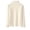 Beige, variant on Long Sleeve Shirts for Women Warm Half High Collar Base Solid Color Bottoms Tees Slim Pullover Turtleneck Tops