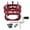 A-red, variant on Aluminum Router For 65mm Diameter Motors, Countertop Insert Board Router Lift Kit, Woodworking Bench Trimmer, Engraving Machine Tools