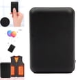 thumbnail image 1 of Ploreser Heated Vest Lightweight Power Bank Bundle Battery Charger Rechargeable 5V 3A USB Changing Travel, 1 of 5
