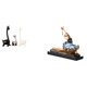 thumbnail image 1 of Estatua de ciervo alce, estatua de jirafa de cerámica, estatua de bailarina de ballet, escultura de resina, adorno, figura de arte moderno para sala d, 1 of 8