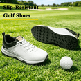 thumbnail image 6 of CIVHOM Men's Women's Golf Shoes Lightweight Waterproof Spikeless Golf Footwear with Non US Slip Outsole for All US Day Comfort, 6 of 10