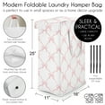thumbnail image 5 of Sweet Jojo Designs Ballerina and Ballet Bows Girl Foldable Laundry Hamper with Handles, 5 of 6