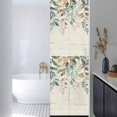 thumbnail image 3 of Green Brown Botanical Window Privacy Film, Farmhouse Eucalyptus Leaves Rustic Static Cling UV Sun Blocking Heat Control Window Tint, Non-Adhesive One Way Windows Privacy Cover 17.7''x78.7'', 3 of 7