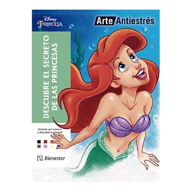 Arte Antiestrés: Descubre El Secreto De Las Princesas Hachette Bienestar Graciela Iniestra Ramirez