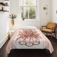 thumbnail image 4 of Eucalyptus Brown Large Tapestry for Bedroom Wall Hanging Tapestry, Stripes Bottle Flower Cactus Plant Ceiling Backdrop Tapestries Poster Blanket Wall Decor for Teens Room Living Room Dorm 86" x 104", 4 of 8