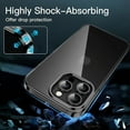 thumbnail image 4 of Original Transparent Black Silicone Soft Case For iPhone 15 Pro Max Carcasa Ultra Thin Case for iPhone 14 13 12 Mini 11 Pro Max, 4 of 6