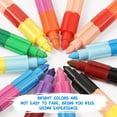 thumbnail image 4 of Lápices de colores apilables JAMW juego de lápices de colores de punta de arco iris para niños, 4 of 5