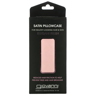 Giovanni Satin Pillowcase, Elegant Blush, 1 Pillowcase