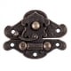 thumbnail image 5 of 4X Antique Retro Vintage Latch Cofre de JoyerÍA Cofre de Cerrojo Cofre Bloqueo Tamaño: Extra Pequeño, 5 of 5