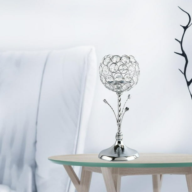 candelieres de cristal, candelieres de candeliere de metal, decoración de de salón, centro de Valentín, bodas, , regalos Colco Porta vela