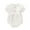 White, variant on Kaemgyyd Newborn Baby Girl One-Piece Outfit Cotton Short Sleeve Lace Romper Cute Bow Baby Girl Bodysuit Summer Clothes 0-18 M