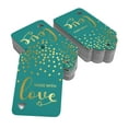 thumbnail image 2 of Inkdotpot Real Gold Foil Made With Love Text Tags Favor Hang Paper Tags 50 Pack, 2 of 6