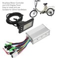 thumbnail image 4 of AVEKI Electric Bike Controller Kit, 250W 350W Brushless Motor Controller LCD Display Panel for Scooters 36‑60V 0601M, 4 of 8