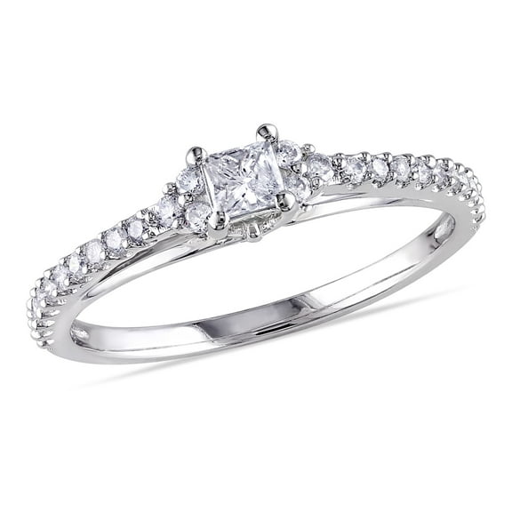 Everly Women's Diamond 10K White Gold Engagement Ring