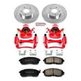 thumbnail image 2 of PowerStop Front Z23 Evolution Sport Brake Pad and Rotor Kit with Red Powder Coated Calipers Fits: INFINITI Select Models KC2280, 2 of 4