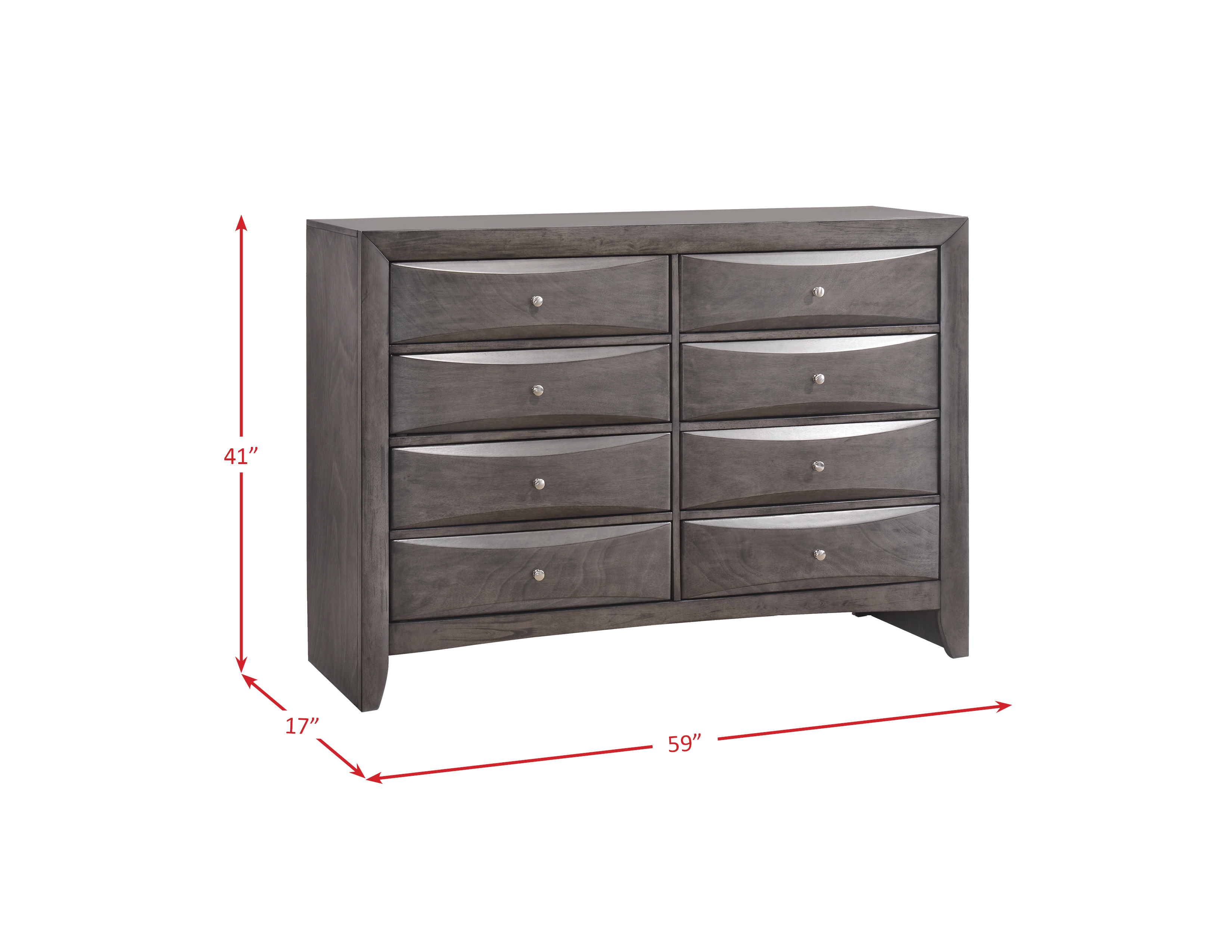 Picket House Furnishings Madison Dresser - Gray