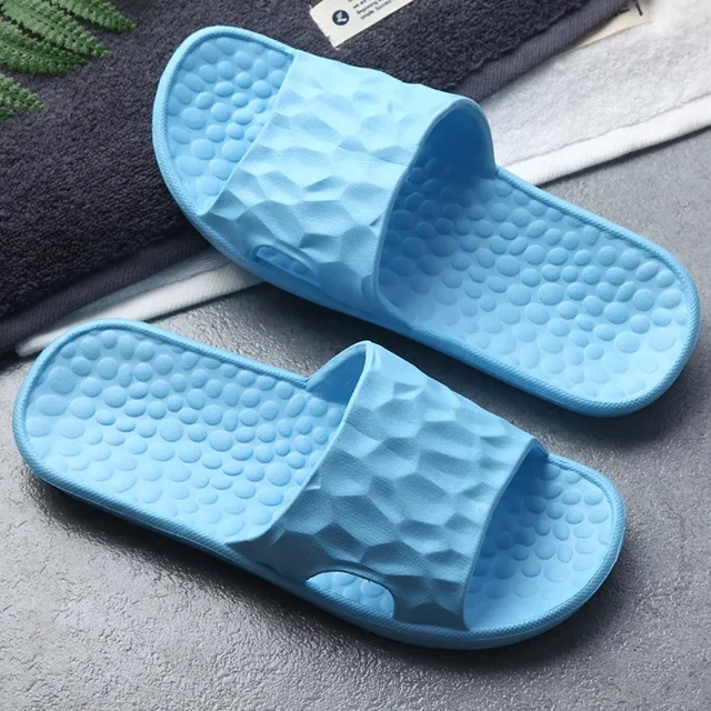 Sandalias unisex para interiores, zapatillas de foamy antideslizantes para el baño, la casa o el hotel, chanclas de verano