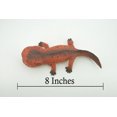 thumbnail image 3 of Koolasuchus Cleelandi, Red, Prehistoric Amphibian, Museum Quality, Hand Painted, Realistic, Rubber, Animal, Figure, Model, Toy, Kids, Educational, Gift 8" CH729 BB177, 3 of 9