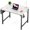 White, variant on MCQ Computer Desk, Inch Home Office Desk, Gaming Writing Work from Home Study Desk