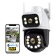 thumbnail image 1 of Cámara De Seguridad Wifi Exterior Con Doble Lente Y Pantalla, 1 of 8