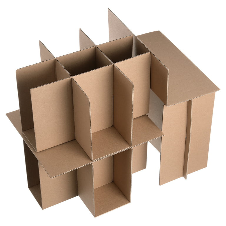Corrugated Multi-Use Cardboard Partitions Dividers - 5 PACK OF YOUR CHOICE