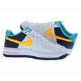 thumbnail image 3 of Nike Air Force 1 BG GS Boys Shoes Size 4, Color: White/Racer Pink/Thunder Blue, 3 of 4