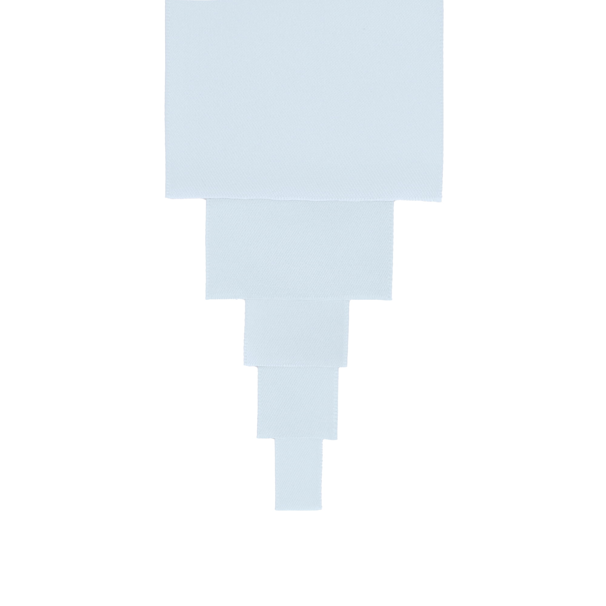 LaRibbons 7/8" Single Face Satin Ribbon, Light Blue, 100 Yard