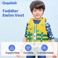 thumbnail image 2 of Chaleco de natación Gogokids Booyancy para bebés de 10 a 27 kg, 2 a 8 años, 2 of 5