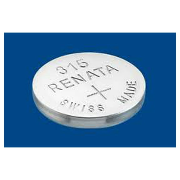 Renata 315 - SR716 Silver Oxide Button Battery 1.55V - 25 Pack