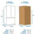 thumbnail image 4 of Refrigerador Samsung French Door 22 Pies RF22A4110S9EM Inox, 4 of 5