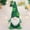 B, variant on COMTOA Clearance St Patricks Day Decorations Gnome Plush Home Table Ornament Decor Green Irish Faceless St Patricks Day Gnome for St Patricks Day Gifts Faceless Dwarf Swedish Tomte Leprechaun