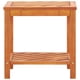 thumbnail image 2 of Mesa auxiliar vidaXL rectangular de madera maciza de acacia marrón, 2 of 6
