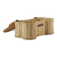 thumbnail image 2 of Bone Dry Pet Storage, Toy Basket, Large, 24x15x9", Beige Plastic Wicker, 2 of 3