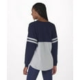 thumbnail image 2 of Boxercraft BW3514 Women's Pom Pom Jersey-Navy/Oxford-S, 2 of 4