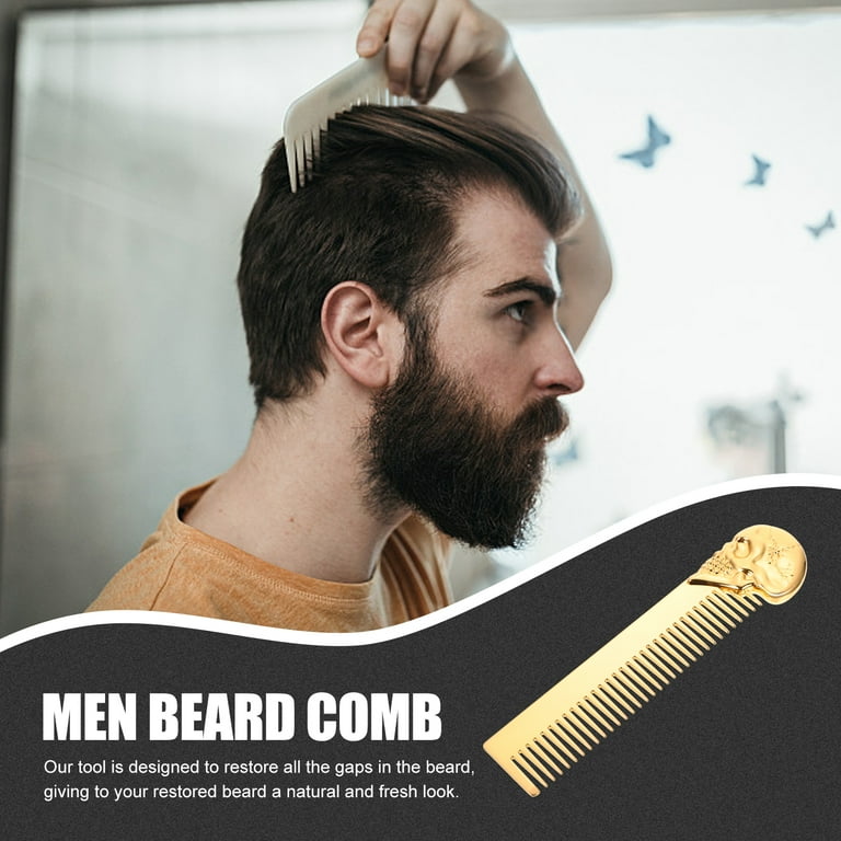 Zinc Alloy Combs for Women Free Shipping Beard Ironing Hair Oil Stainless Steel Man