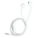 thumbnail image 2 of Auriculares de 35 mm auriculares con cable ajustables de volumen blanco para IOS 5S, 2 of 8