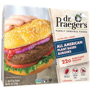 Dr. Praeger's All American Veggie Burger, 4 Frozen Patties, 2 oz Each