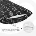 thumbnail image 5 of Daiia Black Scientific Bedding Waterproof Pillow Protector Zippered Queen – Bed Bug Proof Pillow Encasement-14"x20", 5 of 9