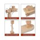 thumbnail image 5 of Soporte de bordado giratorio, soporte de punto de cruz, soporte para aro de bordado de madera de haya, manos libres para aguja., 5 of 5