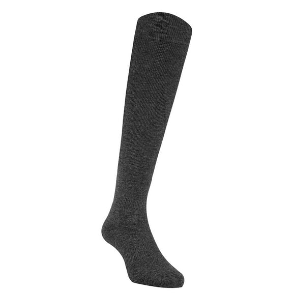 Lian LifeStyle Girl's 1 Pair Fashion Knee-High Cotton Socks AJH0505 Size 0Y-1YDarkGrey