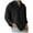 Black, variant on JTieacloth Mens Dress Shirts Men's Wash Button Long Sleeve Shirt Solid Color Comfortable And Generous Black
