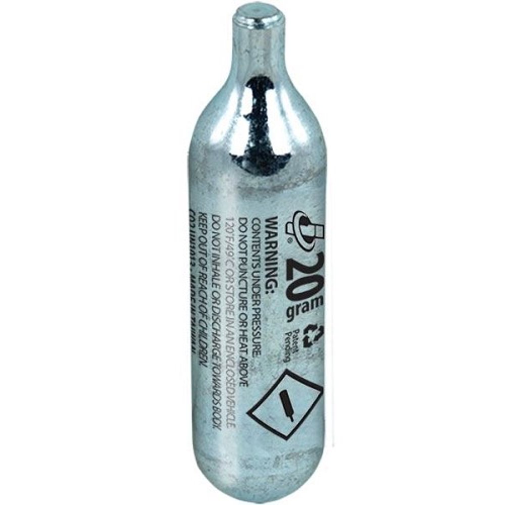20 Gram Co2 Cartridge, NonThreaded